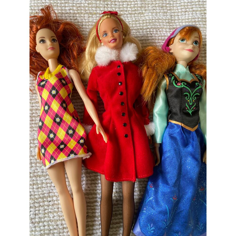 Mattel Barbie doll  Disney Frozen Anna 1999 Sisters Barbie 3 doll originally